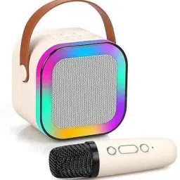 4uonly K12 Speaker Bluetooth Wireless Karaoke Mic Speaker Bluetooth JHG16 56 W Bluetooth Party Speaker-image-68