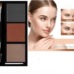 3 Shades Eyebrow Drawing Enhancer Palette 7.2 g-14