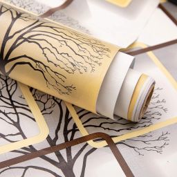 Decorative Yellow Wallpaper-image-34