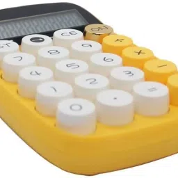 coskira Desktop Calculator Battery Operated 10 Digits Square Buttons Large 10 Digit Desktop Calculators with LCD Display and Sensitive Basic Calculator image 4