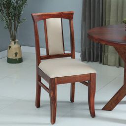 woodsworth from pepperfry Chetas Sheesham Wood Dining Chairs In Honey Oak Finish (Set of 2)-picture-1