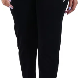 Women Solid Black Track Pants-image-70