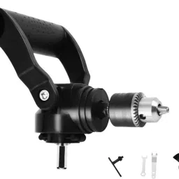 Right Angle Drill Attachment Universal 90 Degree Converter Right Angle Drill Attachment for Impact Driver with Handle 90 Degree Adapter Specialty Woodworking Bits-14