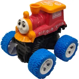 kinegic Unbreakable Four-Wheel Drive Friction Powered Diecast Toy Set-F10 image 4