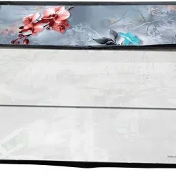 JMT SUITABLE FOR EPSON ECO TANK M 1180-GREY FLORALPRINT Printer Cover-image-36