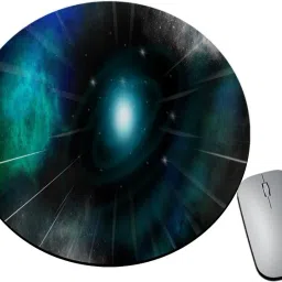 BLISSart Mousepad For Laptops Computer Gaming Mouse Pad HD Printed-Stars in Dark Non Slip Base Mousepad-image-93