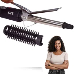 S2S Hair Curler 471B | Salon-Style Curls at Home | Ceramic Barrel B1 Electric Hair Curler-image-99