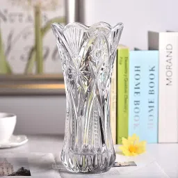 Crystal Vase Glass Flower Vase Pot Crystal Clear Vase for Living Long Glass Vase Crystal Vase-picture-13
