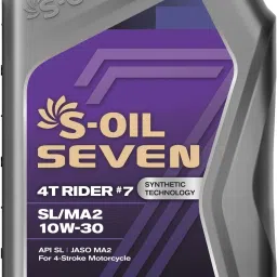 7 4T RIDER #7 SL/MA2 10W-30 Motorcycle Synthetic Blend Engine Oil-image-43