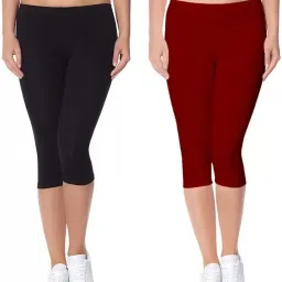 Women Multicolor Capri-image-4