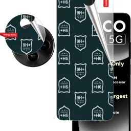 Screen Guard & Protector Applicator Accessory Combo for POCO M7 5G, M7 5G, {CAMERA LENS}-image-25