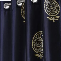 home sizzler 153 cm (5 ft) Polyester Semi Transparent Window Curtain (Pack Of 2) image 2