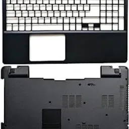 us info Acer Aspire E5 E5-511 E5-521 E5-571 Palmrest touchpad Bottom Base Case Cover black color laptop body part Touchpad-27