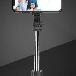 POZUB Mobiles Video Stand In Gimbal Remote Photography Selfie Stick With Flash Light Tripod, Tripod Kit, Tripod Clamp, Monopod-image-53