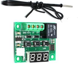 TM&W XH-W1209 temperature control Temperature Control Switch 12V 2 pc Multipurpose Controller image 2