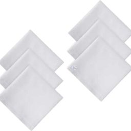 Roop GENTS WHITE HANKY ["White"] Handkerchief-image-3
