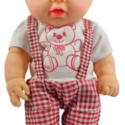 Rubber Doll for Kids Dress Golu baba Doll for Kids Movable Arms with Milk Bottle-picture-17
