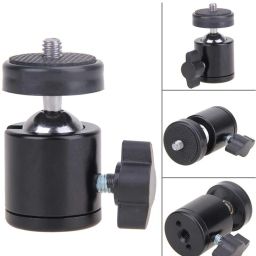 Aklin Boky Ball Head for Tripod with Mobile Holder Mount Adapter|Camera Stand Clip Bracket Screw Lock Mobile Holder with Vertical and Horizontal Mode Video Recording|Compatible with All Mobile Phone, Tripods and Cameras Tripod, Tripod Ball Head image 3