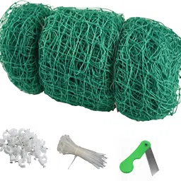 UVStabilizedNylonPigeonNetBirdNetMonkeyNet8X10FGreenColor30Tags30Clamps1Blade Camping Net-17