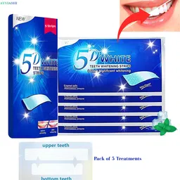 ayyiashi Smile Brightening Strips Stain Remover Whitening Safe On Enamel Teeth Whitening Kit-picture-2