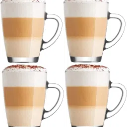 Pack of 6 Glass YERA MOCHA MUGS CT8B 255ML-image-17