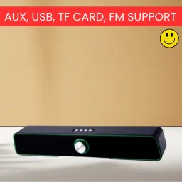 FRONY M425 (PORTABLE HOME THEATER SOUNDBAR) Crydtal Sound Support SD Card/Aux/USBC12 20 W Bluetooth Soundbar-image-67
