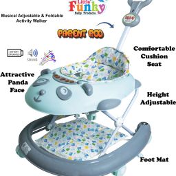 Musical Activity Walker With Parent Rod-65