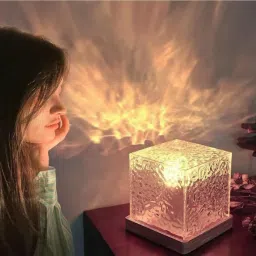dazzel flex 16 in 1 Dynamic Ocean Wave Projector Night Light with Remote, Water Effect Lamp Night Lamp image 5