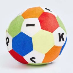 Soft Alphabet Learning Ball for Babies & Toddlers – Multicolor Plush Toy - 25 cm-23