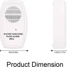 YogpriDeal HIGH QUALITY BLACK WATER TANK TYPE WIRED OVERFLOW ALARM SECURITY Wired Sensor Security System image 3
