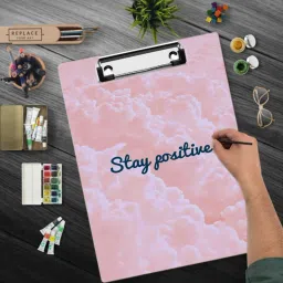 STAY POSITIVE Digital Reprint Clip Board Exam Pad (14x10 Inches) exampad-29
