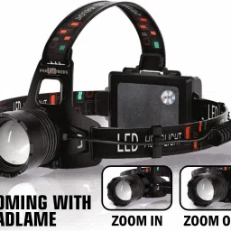 Rechargeable Zoomable 250W Bright LED Head Lamp 6000mAh Battery With Power Bank Torch-19