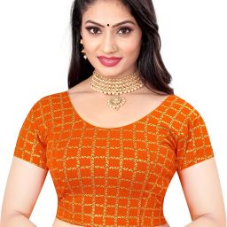 Round Neck Women Blouse-image-57