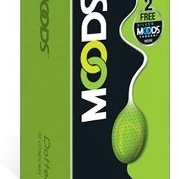 moods Dotted Condoms Pack of 20 + 2 Free | Intense Sensation | Long Lasting Protection Condom-picture-3