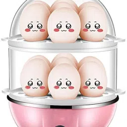 Egg boiler Double Layer Electric Egg Boiler 1532 Egg Cooker (Multicolor, 14 Eggs) Egg Cooker-29