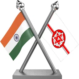 The Flag Company JANASENA Car Dashboard Flag - Cross Stainless Steel Rectangle Car Dashboard Flag-image-56