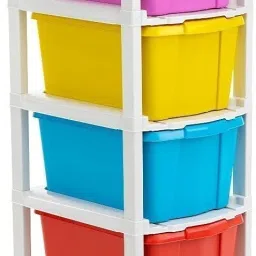 6 Compartments Plastic Modular Drawer-1