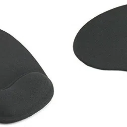 spincart Foam Ergonomically Designed Non-Slip Mouse Pad With Gel Wrist Rest Support For Computer & Laptop Mousepad (Black) Mousepad image 2