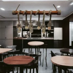 Bamboo 6LP Fancy Restaurant & Home Hanging Light Without Bulb Ceiling Light Ceiling Lamp-picture-12