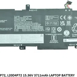 SOLUTIONS-365 COMPATIBLE L20C4P72, L20D4P72 15.36V 3711mAh LAPTOP BATTERY FOR THINKPAD T14S GEN 2-20WM003AUK SERIES 4 Cell Laptop Battery-image-7