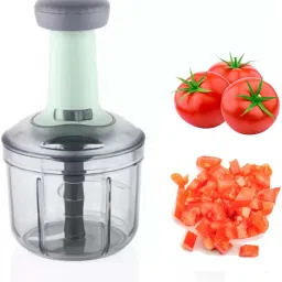 Chopper, Onion Cutter, Onion Chopper, Vegetable Chopper (Teal, 900ml. 4 Blades) Electric Vegetable & Fruit Chopper-12