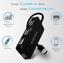 Bestor Set of 5 Combo,USB Wired Keyboard,Wire Mouse,Mouse Pad,typeC converter,4port HUB Combo Set image 2