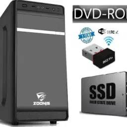 TECH- Assemblers With MS Office MA-10 i5-3250(3rd Generation) with Dvd Drive (8 GB RAM/2 GB ONBOARD Graphics/500 GB Hard Disk/120 GB SSD Capacity/Windows 10 Pro (64-bit)/2GB integrated (Onboard) GB Graphics Memory) Full Tower-44