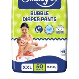 Smiley's Bubble Baby Diaper Pants Up to 12 Hours Protection | 17- 25 kg - XXL-image-57