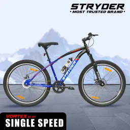 27.5" Vortex Single Speed with Disc Brakes & Front Suspension | 27.5 T (inch) Mountain Cycle-image-24
