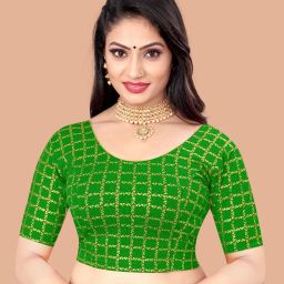 Round Neck Women Blouse-image-97