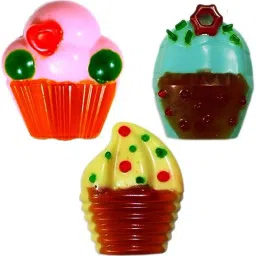 Cupcake soap( pack of 3 Goat milk soap)-image-0