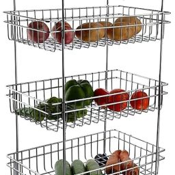Steel, Stainless Steel Kitchen Trolley-image-2