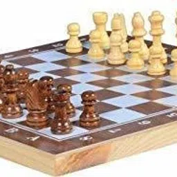Wooden Chess Board Set Wooden Game Handmade - 28 cm Chess Board 28 cm Chess Board-28