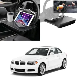 FT-06 Dual purpose Car Steering Wheel Rack desk For BMW 1 Series Cup Holder Tray Table-image-96